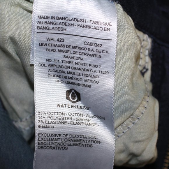 Women's Levi's Denizen Stretch Mid Rise size 4M - Picture 11 of 13